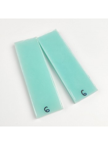 Накладки смола RAL-6036 (130х40х8 мм)