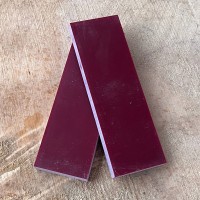 Накладки G10 USA, бордо (10*40*125 мм)