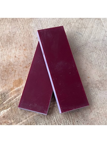 Накладки G10 USA, бордо (10*40*125 мм)