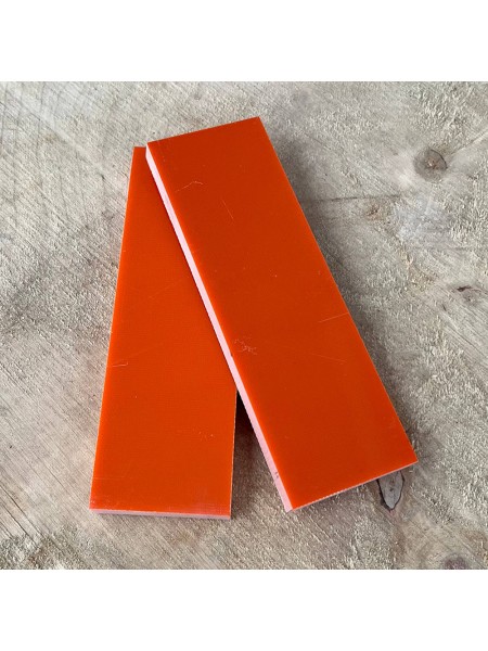 Накладки G10 USA, оранж (8*40*125 мм)