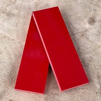 Накладки G10 USA, червоні (8*40*125 мм)