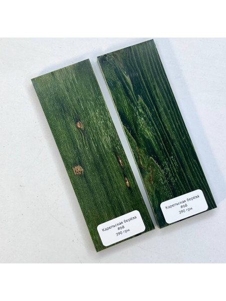 Накладки карельська береза №68