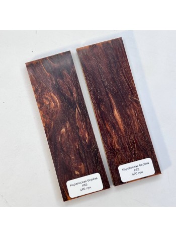 Накладки карельська береза №83