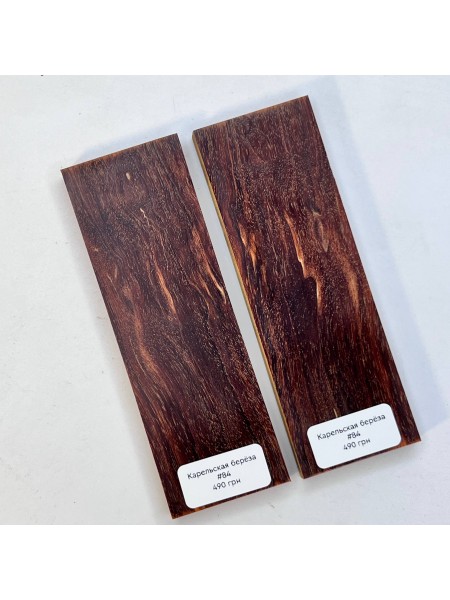 Накладки карельська береза №84