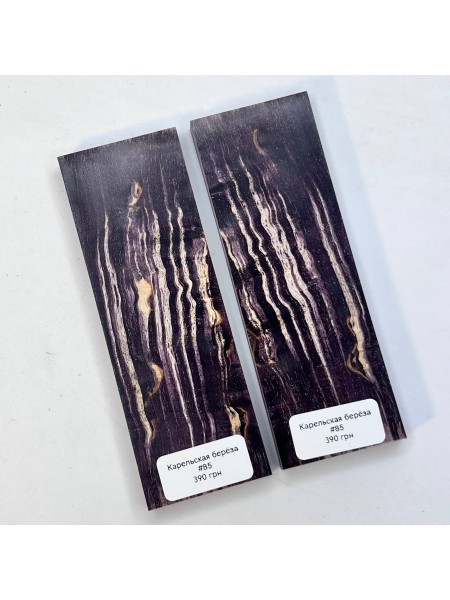 Накладки карельська береза №85