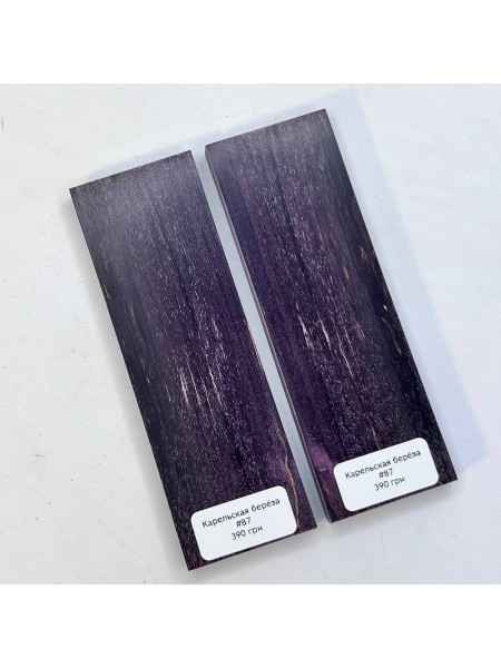 Накладки карельська береза №87