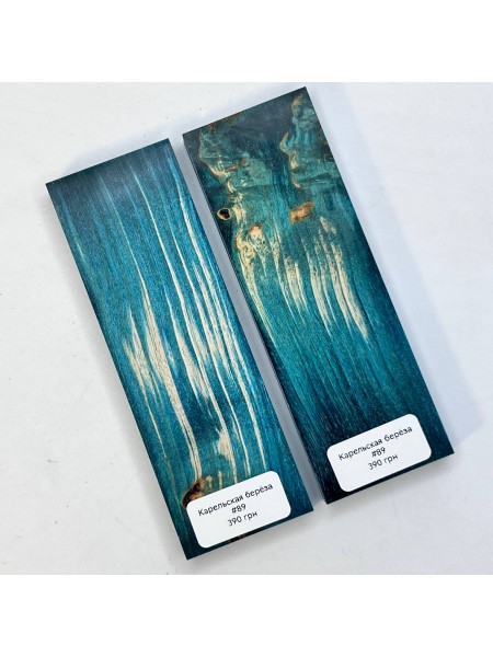 Накладки карельська береза №89