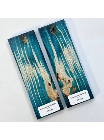Накладки карельська береза №90