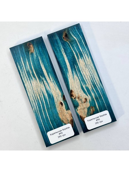 Накладки карельська береза №90