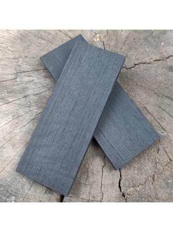 Накладки дуб морений чорний стабілізований