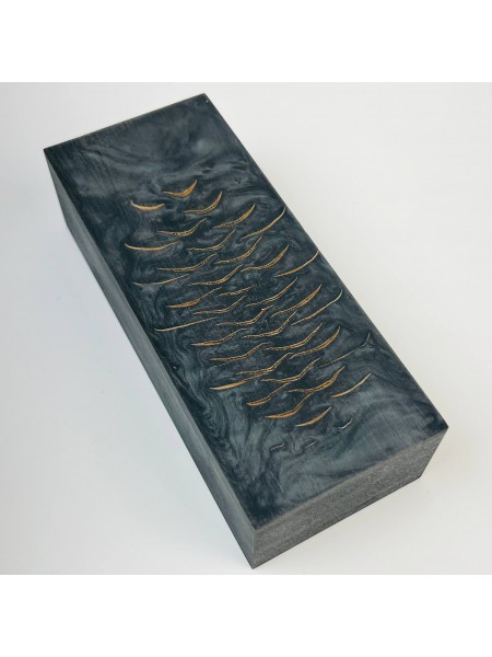 Ялинова шишка в епоксидній смолі (Black)
