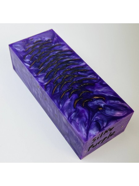 Ялинова шишка в епоксидній смолі (Silky Purple)