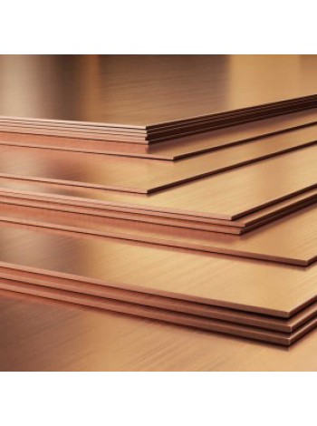 Пластина медь (томпак) (0,7х100х100 мм)