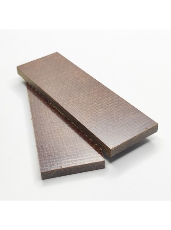 Накладки мікарта "Мішок" коричневі (7*40*125 мм)