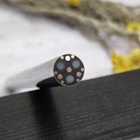 Пин 10 мм мозаичный (D10-X1) люмино зеленый