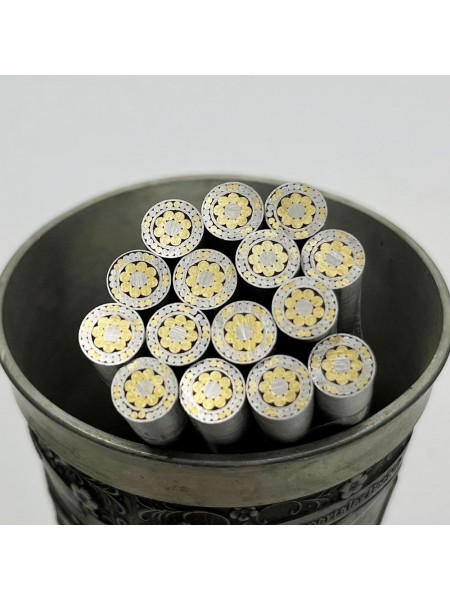 Пин 7 мм декор (мод. D7-3M), 60 мм