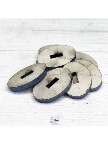 Проставка овал 35*25*4,0 мм 