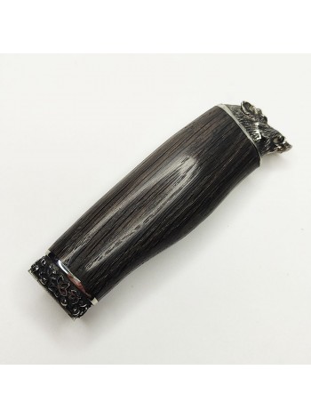 Руків'я "Кабанчик" дуб стаб., біла бронза