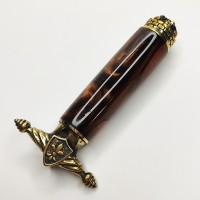 Руків'я для кинджалу "Монарх" міні №3, гібрид, латунь