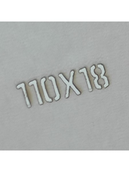 Трафарет для травления "110Х18", 3 мм