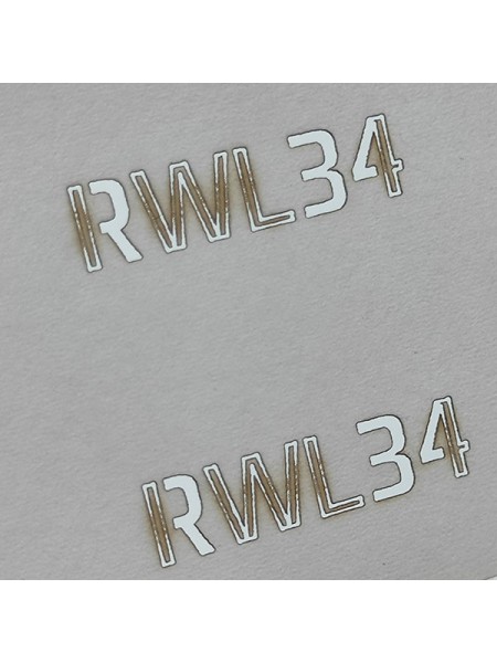 Трафарет для травления "rwl34", 4 мм