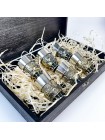 Чарки авторські "Мисливець", 6 шт, латунь