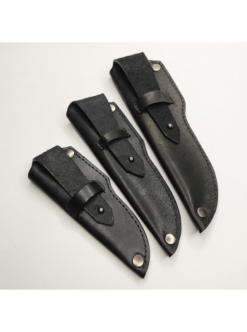 Чохол для ножа "Мисливець" чорний, 19 см (вик. 2)