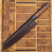Ножни шкіряні для ножа "Кіріцукі 1" L, коричневі
