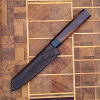 Ножни шкіряні для ножа "Кіріцукі 1" S, коричневі