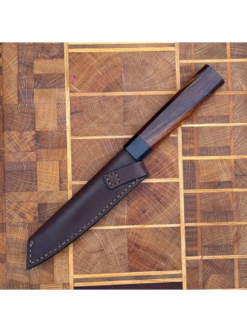 Ножни шкіряні для ножа "Кіріцукі 1" S, коричневі