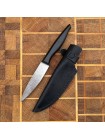 Ножни шкіряні для ножа "Кухня" S, чорні