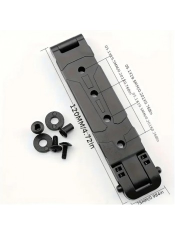 Кліпса (підвіс) для чохла, MolleLox-120, чорний