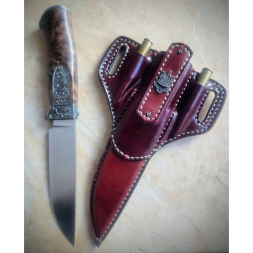 "Мисливець" ніж авторський, срібло