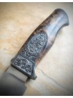 "Мисливець" ніж авторський, срібло