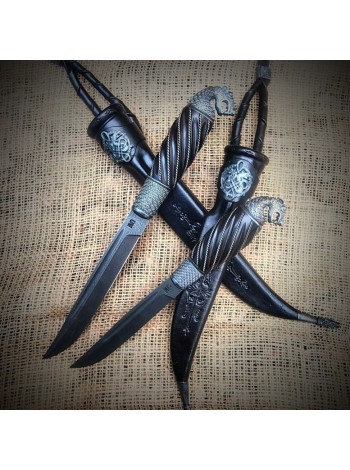 "Фінські мотиви" ножова пара, срібло