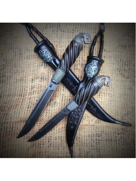 "Фінські мотиви" ножова пара, срібло