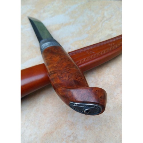 "Ромбік" фінка авторська, срібло