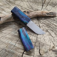 "Коротиш" №1, ніж з дерев'яними ножнами (50Х14МФ)