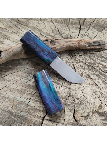 "Коротиш" №1, ніж з дерев'яними ножнами (50Х14МФ)