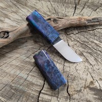 "Коротиш" №1, ніж з дерев'яними ножнами (N690)