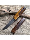Ніж "Фінка дамаск", дерев'яні ножни (FDN-14)