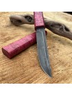 Ніж "Фінка дамаск", дерев'яні ножни (FDN-17)