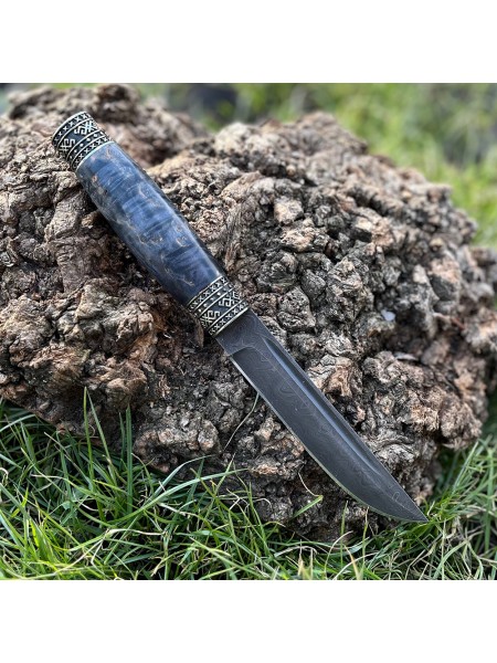 Ніж фінка "Преміум" №3, дамаск