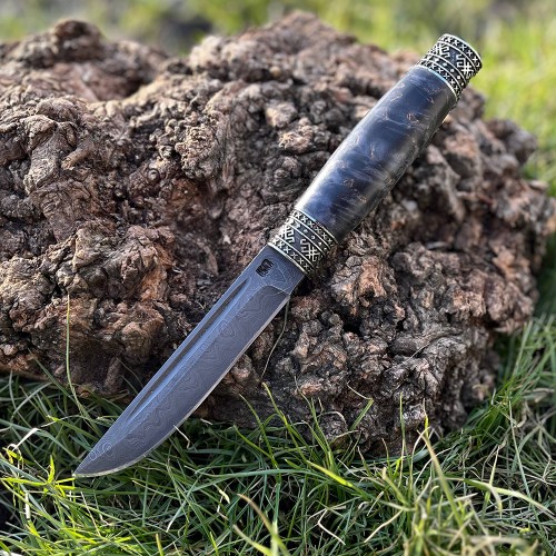 Ніж фінка "Преміум" №3, дамаск