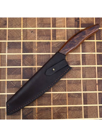 Ножни шкіряні для ножа "Грузія" L, коричневі