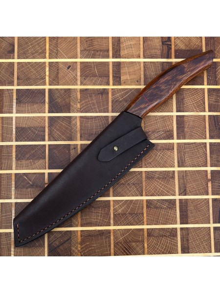 Ножни шкіряні для ножа "Грузія" L, коричневі