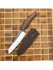 Ножни шкіряні для ножа "Грузія" M, коричневі