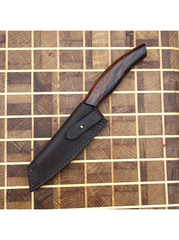Ножни шкіряні для ножа "Грузія" S, коричневі