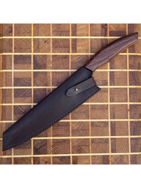 Ножни шкіряні для ножа "Грузія" XL, коричневі