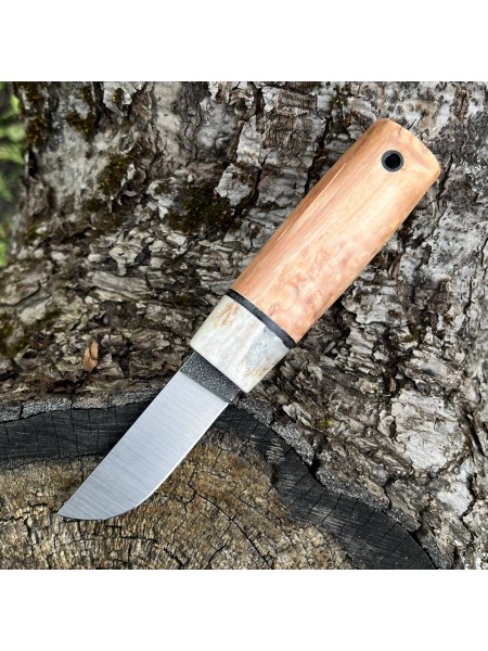 "Коротиш" карельський, ніж, N690 (KK #12)